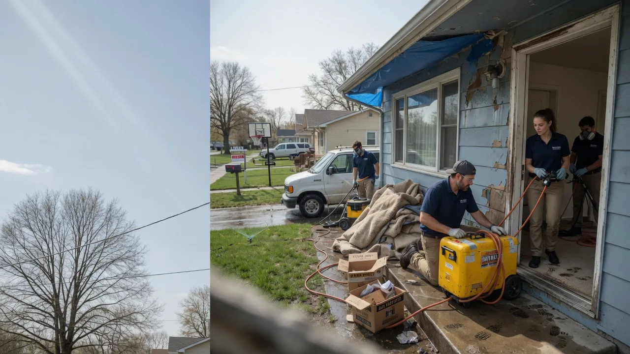 Basement Flood Cleanup in Rodessa, LA near me